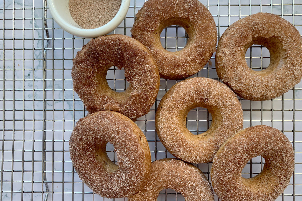 Baked Cinnamon Donuts