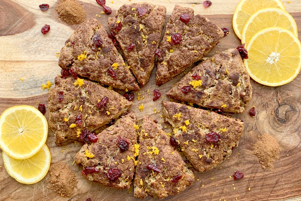 Cranberry Orange Scones