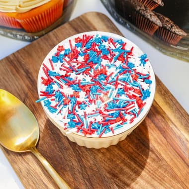 4th of July Viral Dot Cake