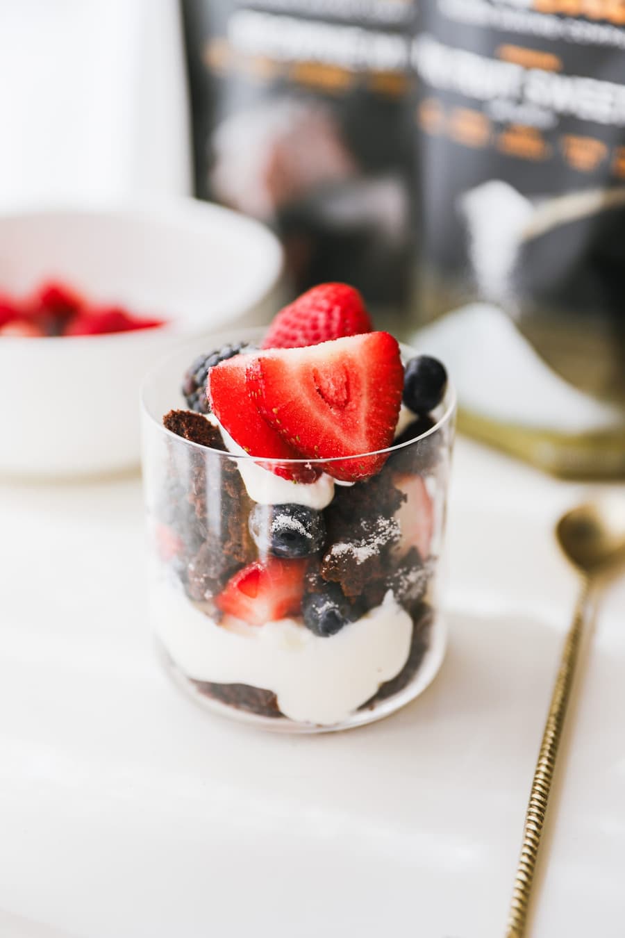 Brownie & Berry Parfait 2