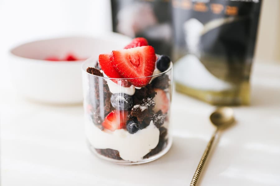 Brownie & Berry Parfait 3