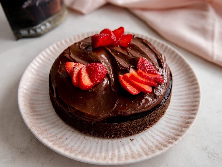 Chocolate Cake for Two 2