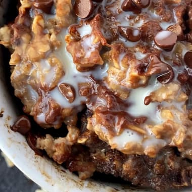 Chocolate Chip Cookie Baked Oats