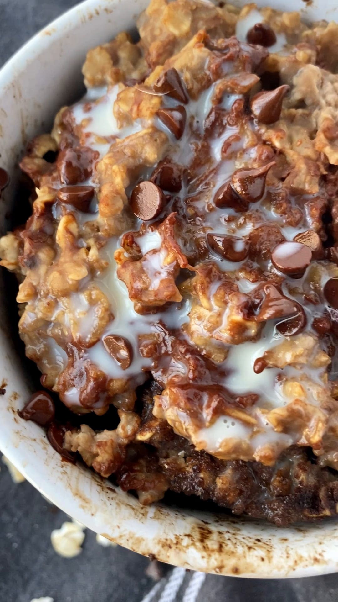 Chocolate Chip Cookie Baked Oats