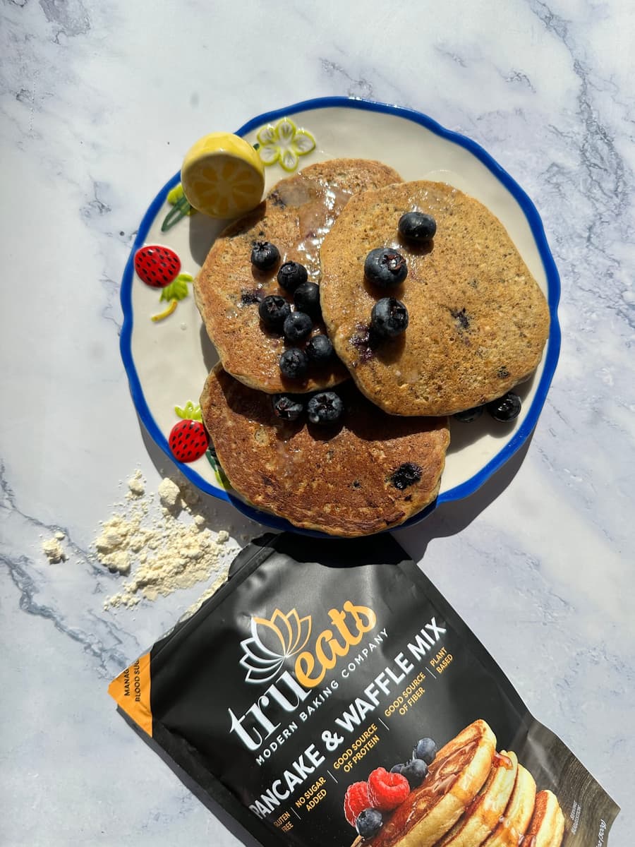 Lemon Blueberry Pancakes 2