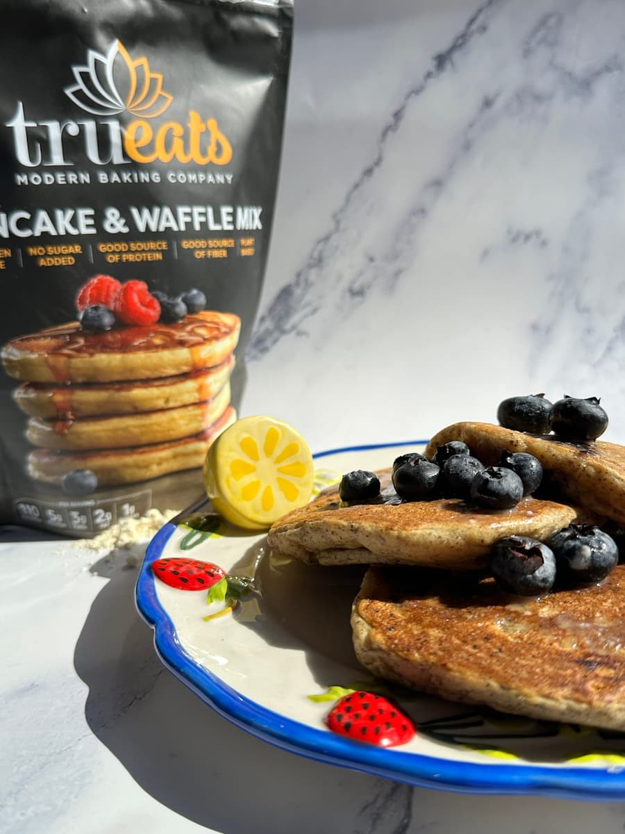 Lemon Blueberry Pancakes 3