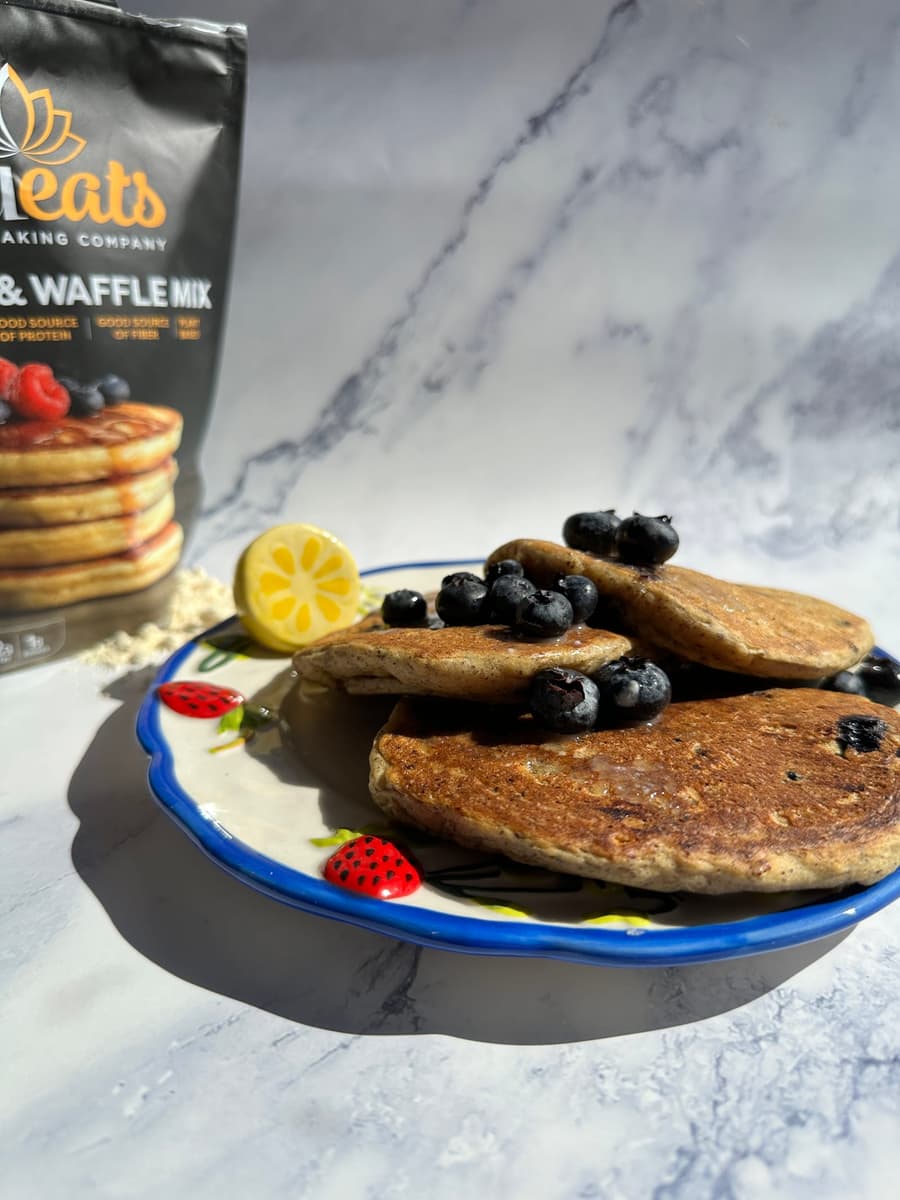 Lemon Blueberry Pancakes 4