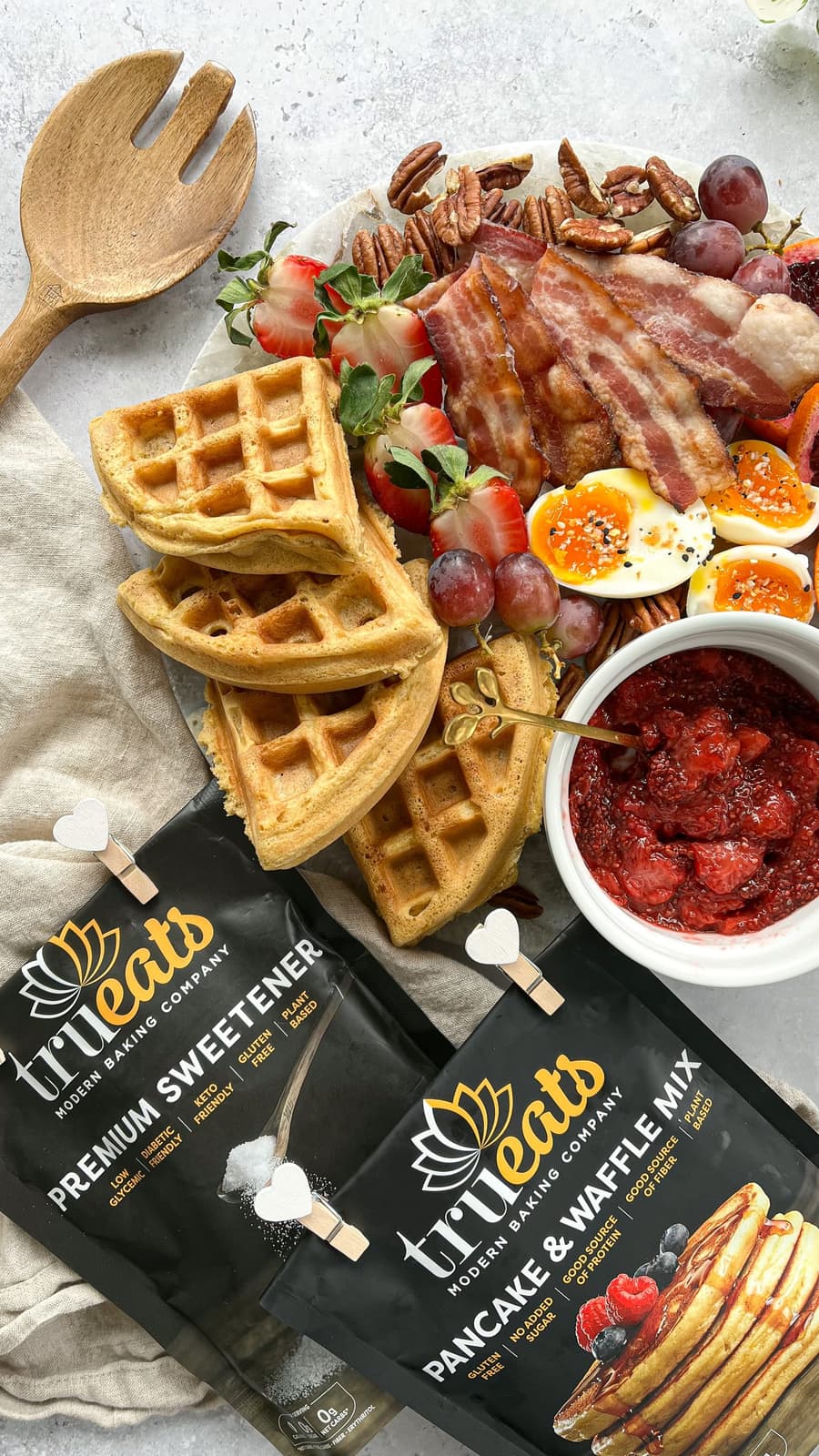 Loaded Breakfast Charcuterie Board 4
