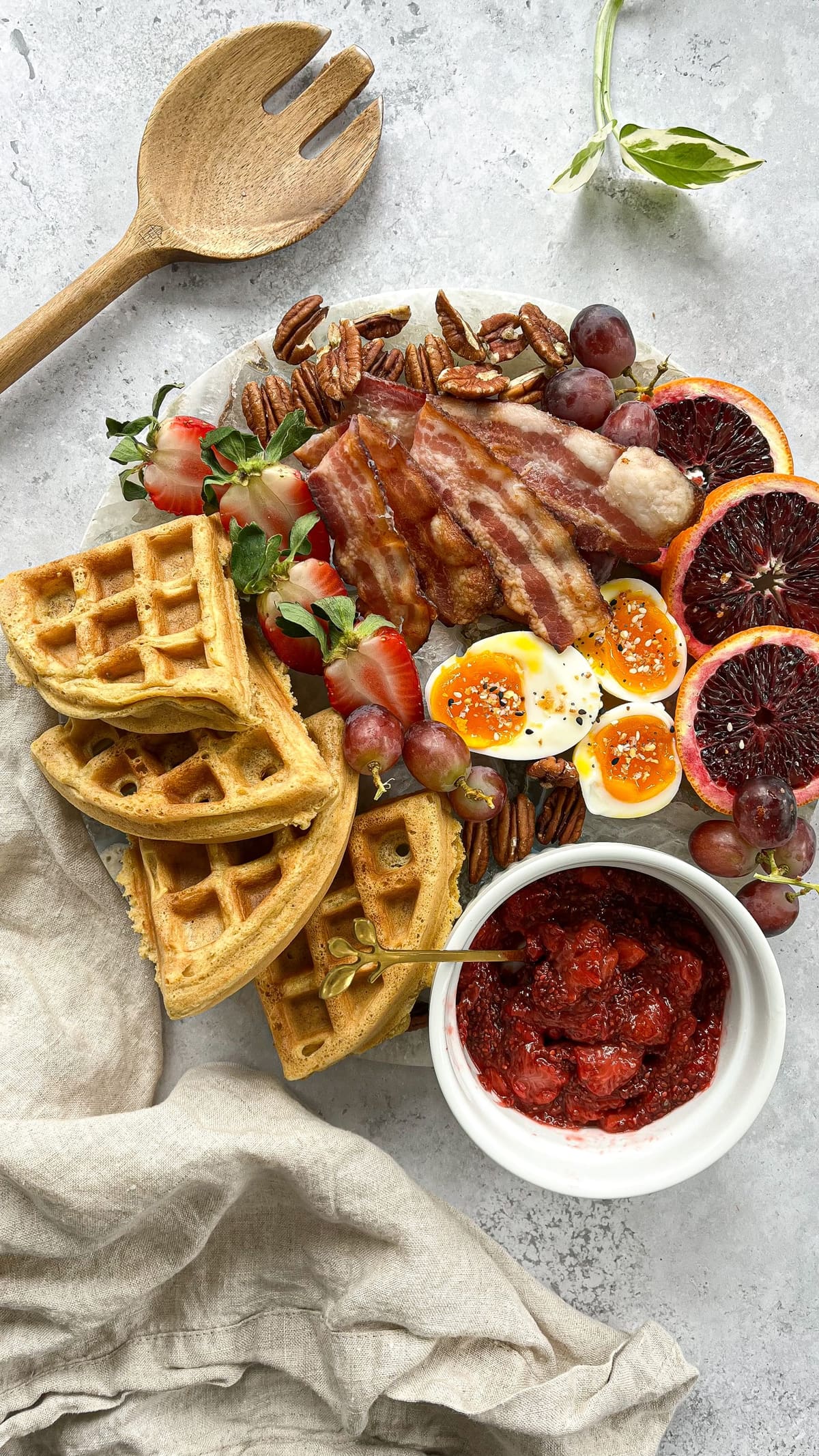 Loaded Breakfast Charcuterie Board