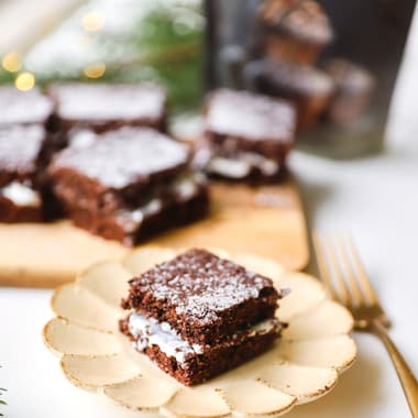 Yule Log Layered Cake